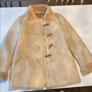 Ann Taylor Shearling Coat
